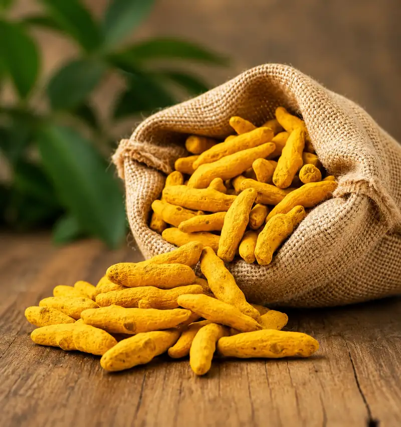 Turmeric Finger — Indian export quality